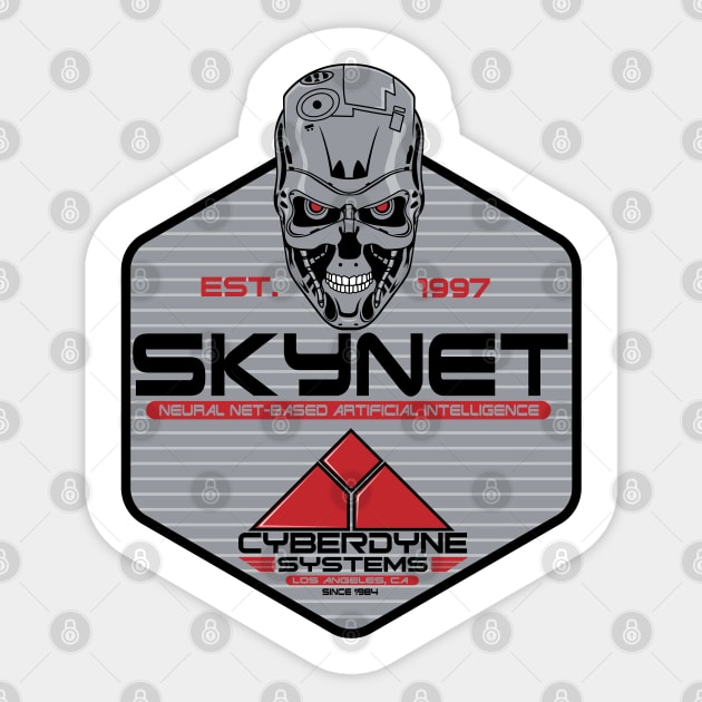 Skynet t800 Sticker by carloj1956